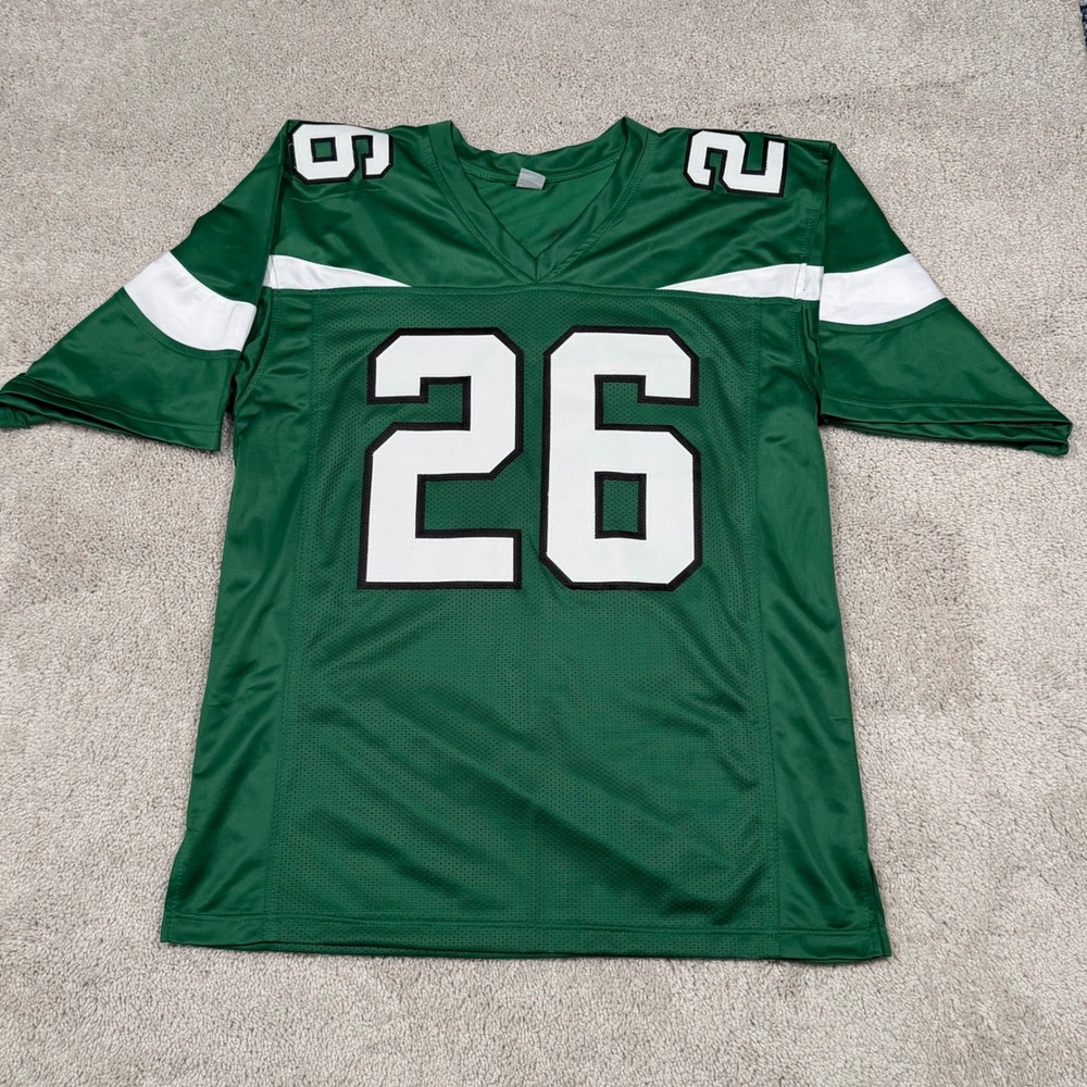 Le'Veon Bell Signed New York Jets Jersey XL JSA Certified Unique Inscription - Picture 2 of 9